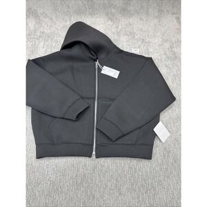 Cernucci Scuba Zip Through Hoodie Black Size Large #254